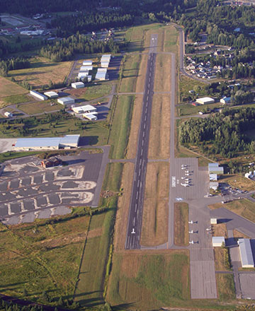 Sandpoint Airport Runway